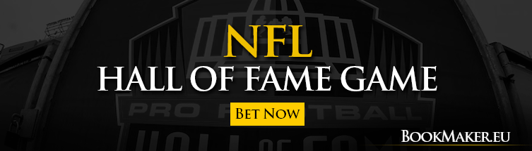 NFL Hall of Fame Game Online Betting
